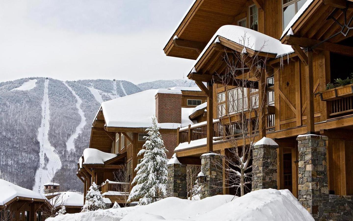 Ski In Ski Out 4 Bedroom Spruce Peak Lodge Luxury Mountain Cabin Stowe Kültér fotó